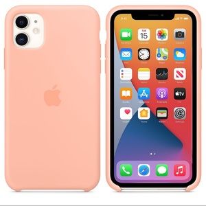📱 iPhone 11 silicone case - grapefruit 🍊